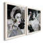 Runway Pause - Ensemble de 2 peintures sur toile encadrées-586434640-586434980