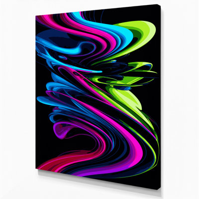 Art numérique sur toile, abstraction numérique 83