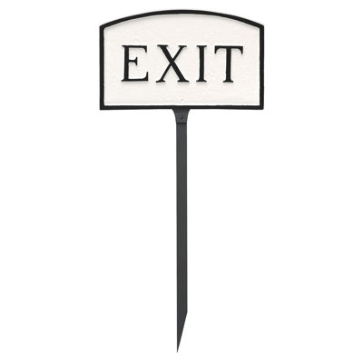 Weather Resistant Metal Garden Sign