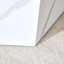 Table basse moderne, table d'appoint hexagonale pour espace de vie