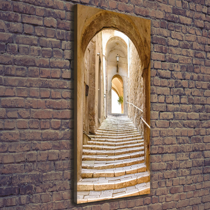 Narrow Streets - Wrapped Canvas Print