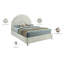 Lit plateforme tapissier à profil bas Barthel-611633398-611633388