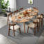 Ensembles de table de salle à manger extensible (doit inclure la table et la chaise), bois MDF moderne