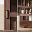Table de bout Farmhouse avec tiroir et armoire de rangement pour le salon-1977384249
