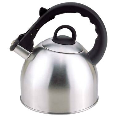 Primula 6520 Stainless Steel 2.5 qt. Whistling Stovetop Tea Kettle - Larry  The Locksmith
