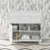 Storkcraft Modern 2 Drawer Dresser with Removable Changing Topper