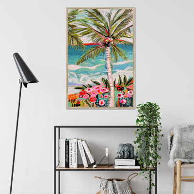 Palm Tree Wimsy II 1 Piece Painting