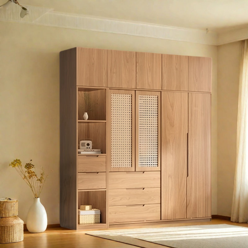 Garde-robe simple et pratique, H 101,57 po x l 78,74 po x P 23,62 po