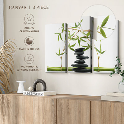 Nature «Galets zen et bambou» sur