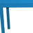 48" Caribbean Blue Solid Wood Dining Table-738727691
