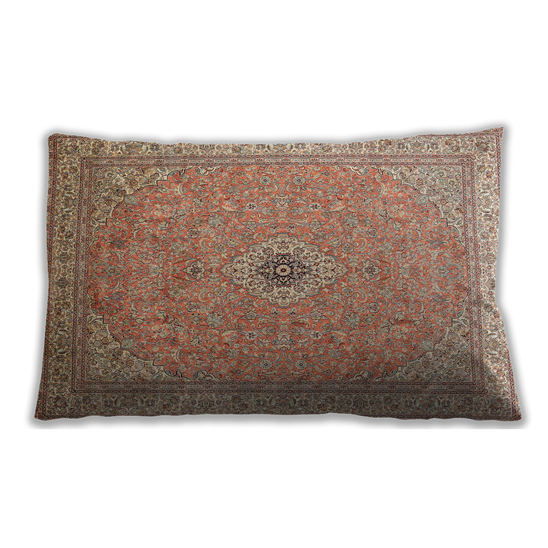 Reversible Throw Pillow, Microsuede