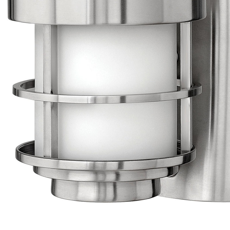 Plafonnier encastré d'extérieur Saturn, H 12 po x l 6 po x P 7,5 po, Incandescent
