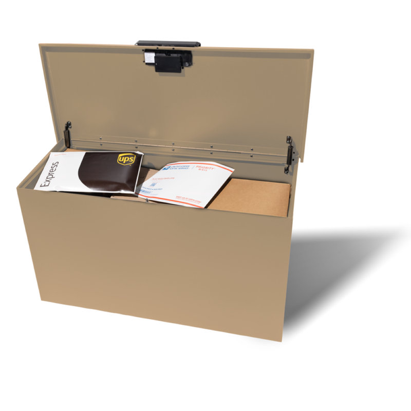 Boîte très large Loxx Boxx, Beige mat