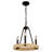 3 - Light Dimmable Chandelier