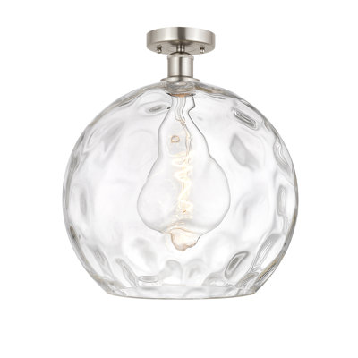 Cindi Glass Semi Flush Mount