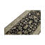 Hand-Knotted High-Quality Cream and Black Runner-1180001385