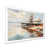 White Single Picture Framed
