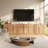 Modular Sideboard Cabinet 4Pcs Set w/6 Drawers,4 Shelves,Camel-1292265234