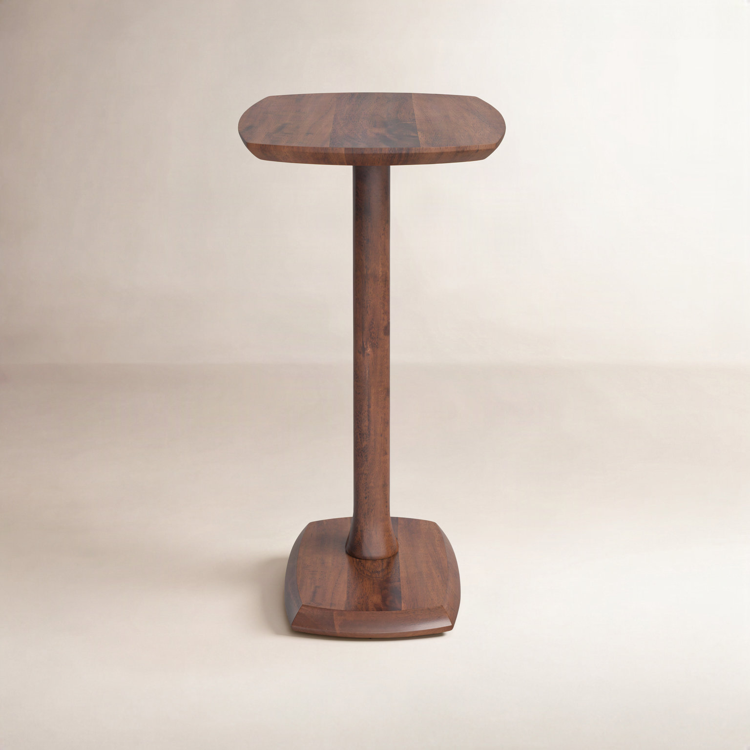 Hannabel 18" Mango End Table, Walnut