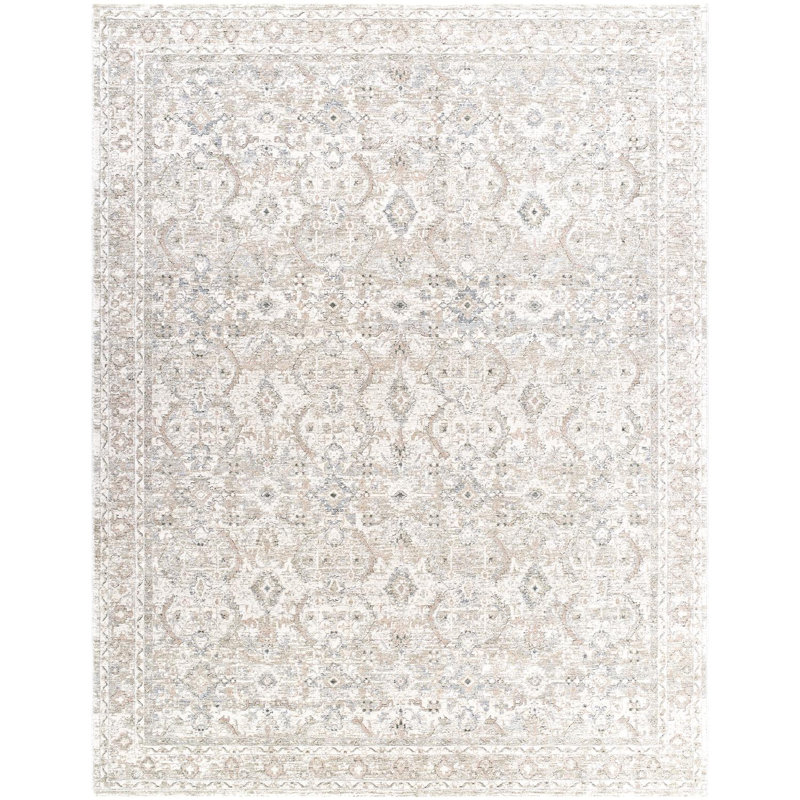 Arghira Traditional Machine Woven Area Rug, Rectangle 12' x 15'