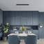 Lorisa 3-Light Kitchen Island Linear LED Pendant With Remote-1322645173
