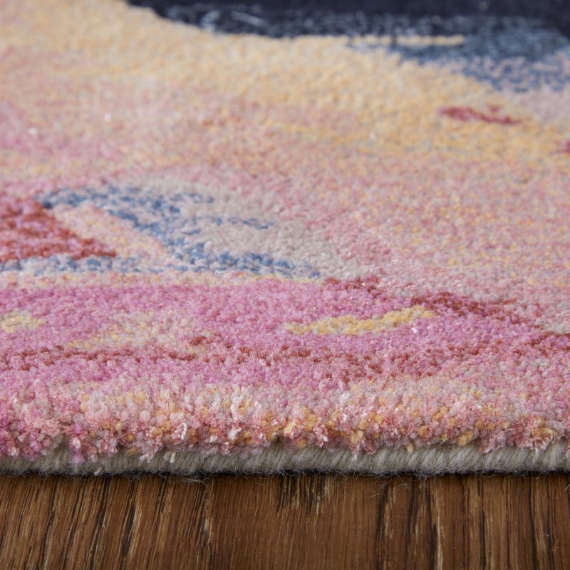 Kawai Modern Abstract Area Rug, Rectangle 10' x 14'