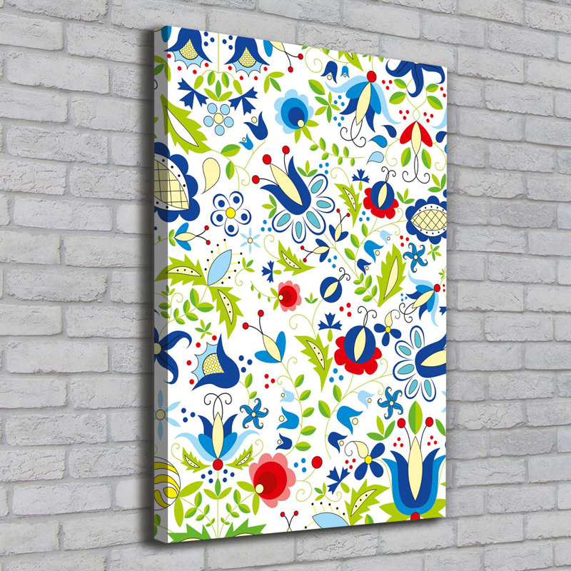 Ethnic - Wrapped Canvas Print