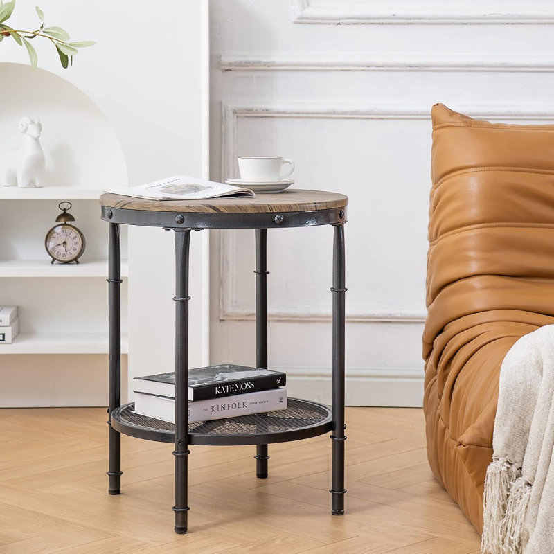 Jehu End Table, Gray