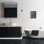 «Fluff and Fold» brun, giclée minimaliste, design par Marcus Prime