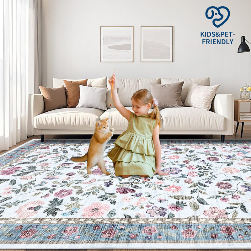 Rectangle 120 cm x 170 cm Area Rug