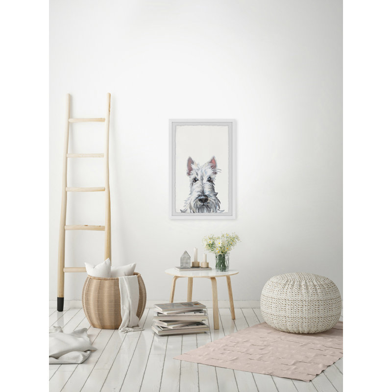 'Walk the Dog' Framed Print, 24" H x 16" W x 1.5" D