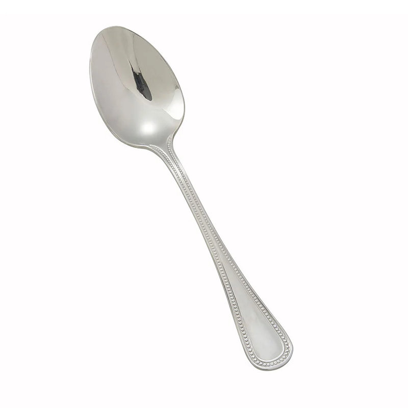 Cuillère à dîner en acier inoxydable Pearl, très lourd, 8,25 po (paquet de 12)