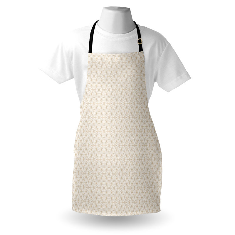 Damask Bib Apron