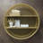 Caerphilly 2 Piece Circle Solid Wood Floating Shelf