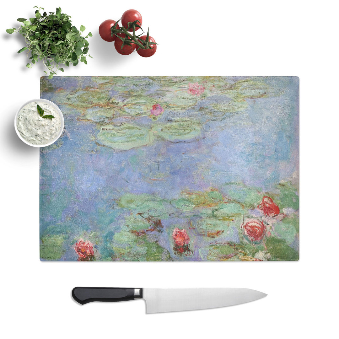 Water Lilies Lily Pond Vol.8 by Claude Monet Chopping Board