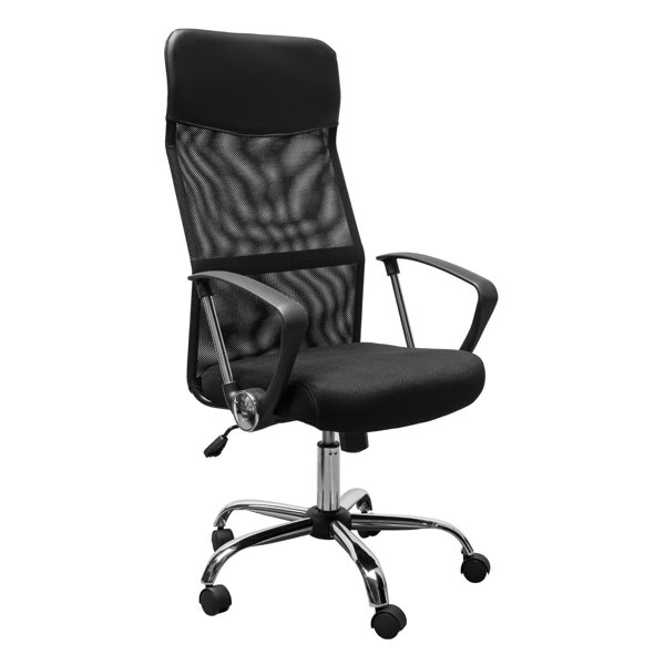 SONGMICS Executive Office Chair with High Back, Durable and Stable, Height  Adjustable, Ergonomic, Black, OBG22BUK : : Home & Kitchen