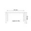 Table rectangulaire en bois de hêtre durable-756218427-756218425