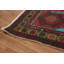 Tapis de couloir oriental bleu Vintage Vintage