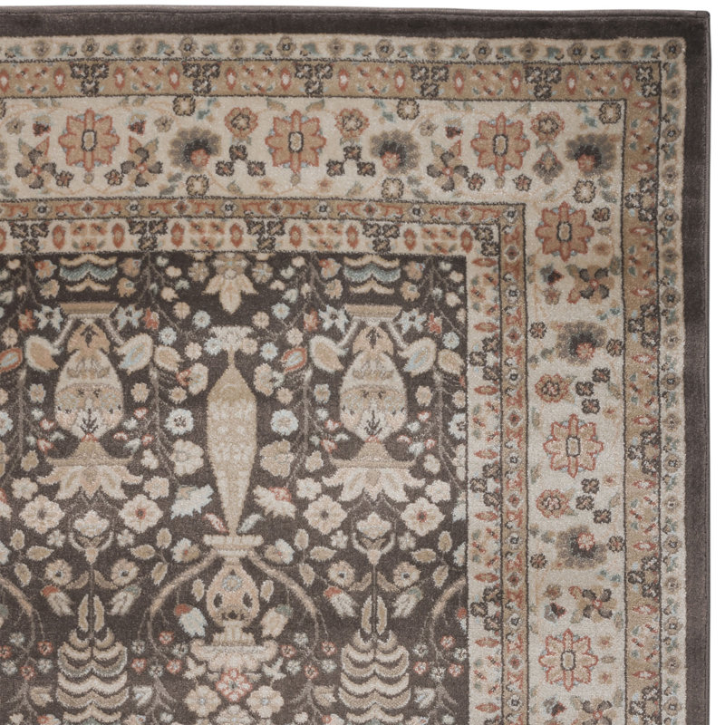 Oriental Indoor Rug, Rectangle 3'3" x 4'11"