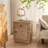 19.69 "Retro Fashion Splicing Design Side Cabinet Coffee Table,Side Table,Nightstand with storage