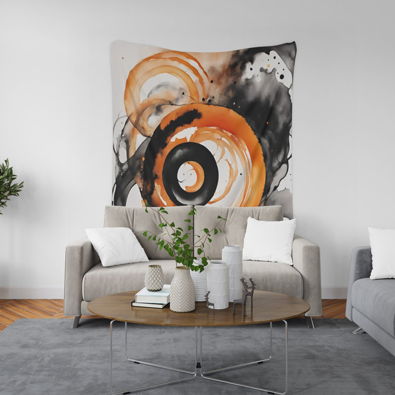 Tapisserie murale, H 80 po x l 68 po x P 0,8 po