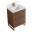 Meuble-lavabo sur pied simple avec comptoir en pierre Geryl-490583354-490583355-535854816