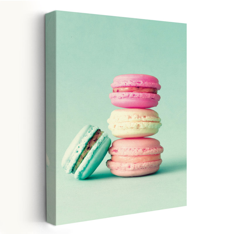 Macarons français - Photographie Cuisine Art culinaire, H 48 po x l 32 po