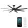 Roboto XL Indoor/Outdoor 8-Blade Smart Ceiling Fan 70" with 3000 LED Light Kit and Remote Control, Works With Alexa and iOS or Android App