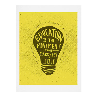 « education », art textuel