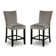 Pepperdine Upholstered Counter Stool with Solid Wood Frame