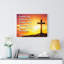 Be Strong Ephesians 6:10 - Wrapped Canvas Print