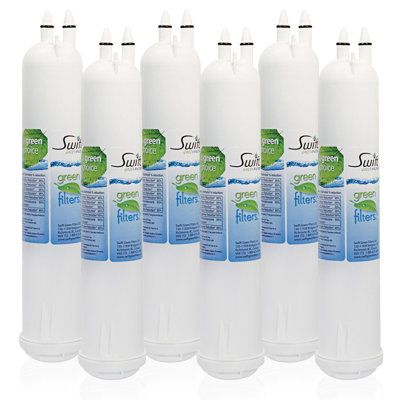 Swift Green Filters SGF-W84 Compatible Refrigerator Water Filter for 4396841, 4396710, EDR3RXD1, EFF-6016A, EFF-6008A, EDR3RXD1, -6 Pack