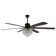 Leisel 65" 6 - Blade Crystal Chandelier Ceiling Fan with Lights and Remote, 6 Speeds Reversible Ceiling Fan