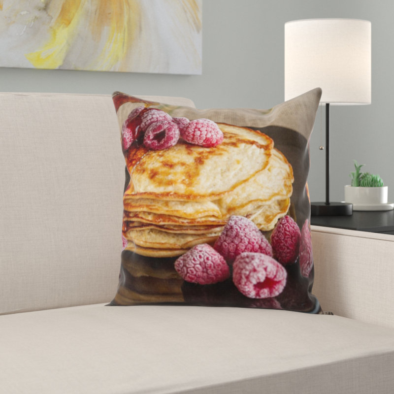 Housse et insert de coussin carré Pancakes